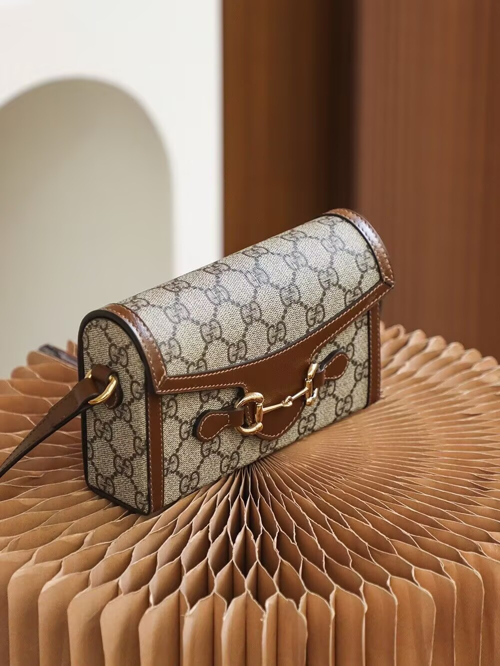 Gucci Horsebit 1955 Mini Bag 18x12x5cm - Image 4