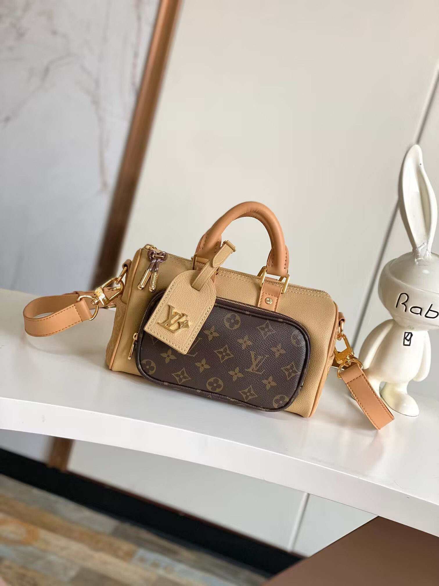 LV Keepall Bandouli¨¨re 25 M12627 25x15x11cm
