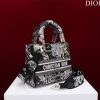 MEDIUM DIOR LADY D-LITE BAG 24 x 20 x 11 cm