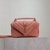 YSL Loulou college mini in suede 20x13x3cm