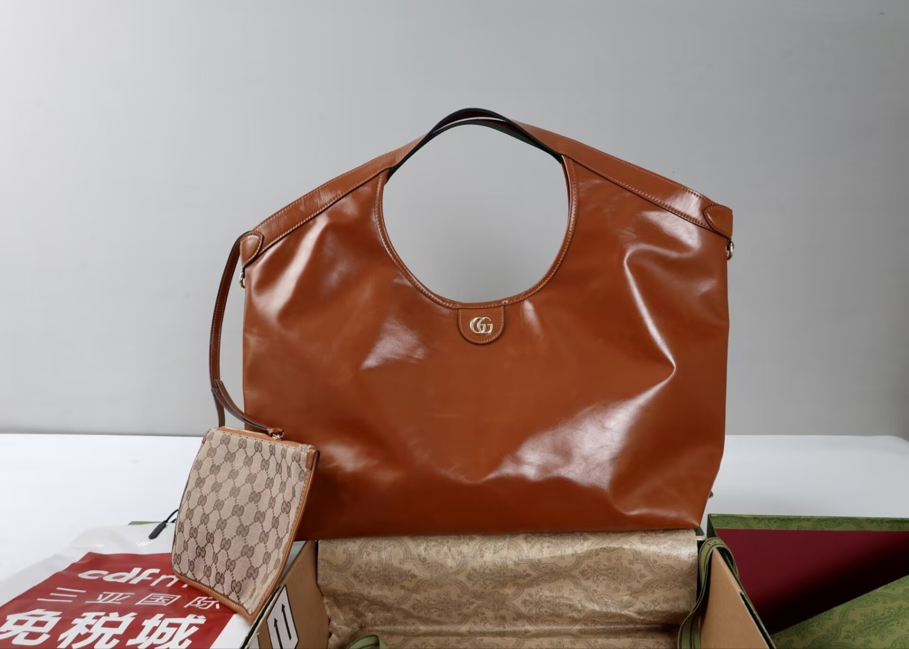 Gucci Large Giglio Shopper 42(60)x47x16cm - Image 2