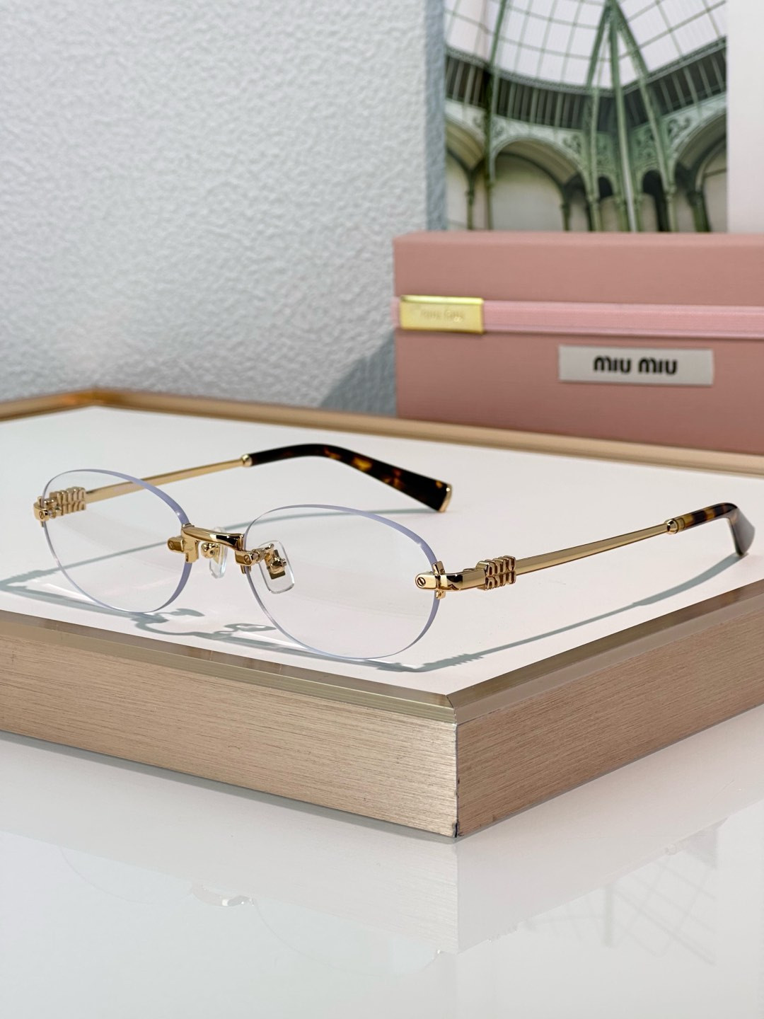 Miu Miu Glasses SMUA54 53-20-140 - Image 7