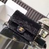 Chanel Mini CF Gram Glitter Dinner Bag 20x15x7cm