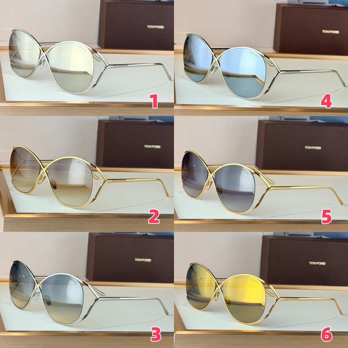 Tom Ford Glasses TF1067 63-14-130 - Image 2