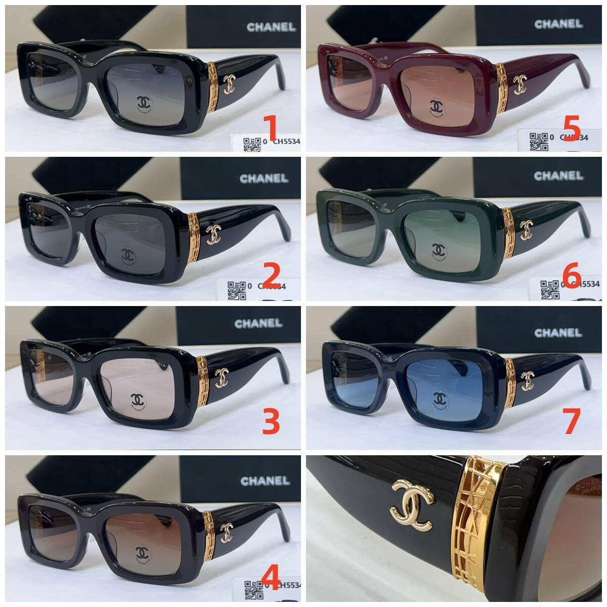 Chanel Glasses CH5534 54-20-140 - Image 2