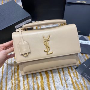 YSL NEW MEDIUM SUNSET 25cm - Handbags - YSL - Luxury Brands Bags