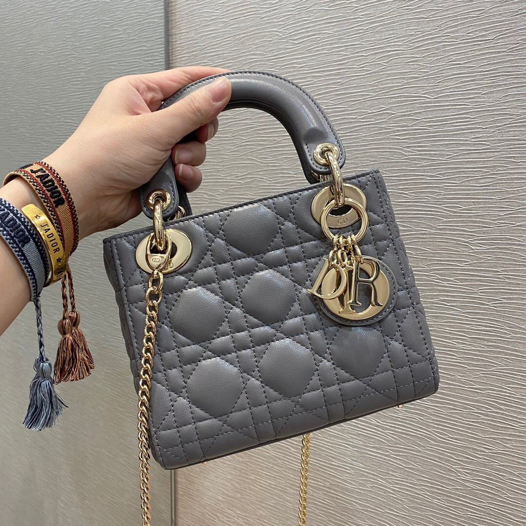 Alternative view of Mini Lady Dior Bag 6.5 x 6 x 3 inches - Lady Dior Bags - Dior - Luxury Brands Bags