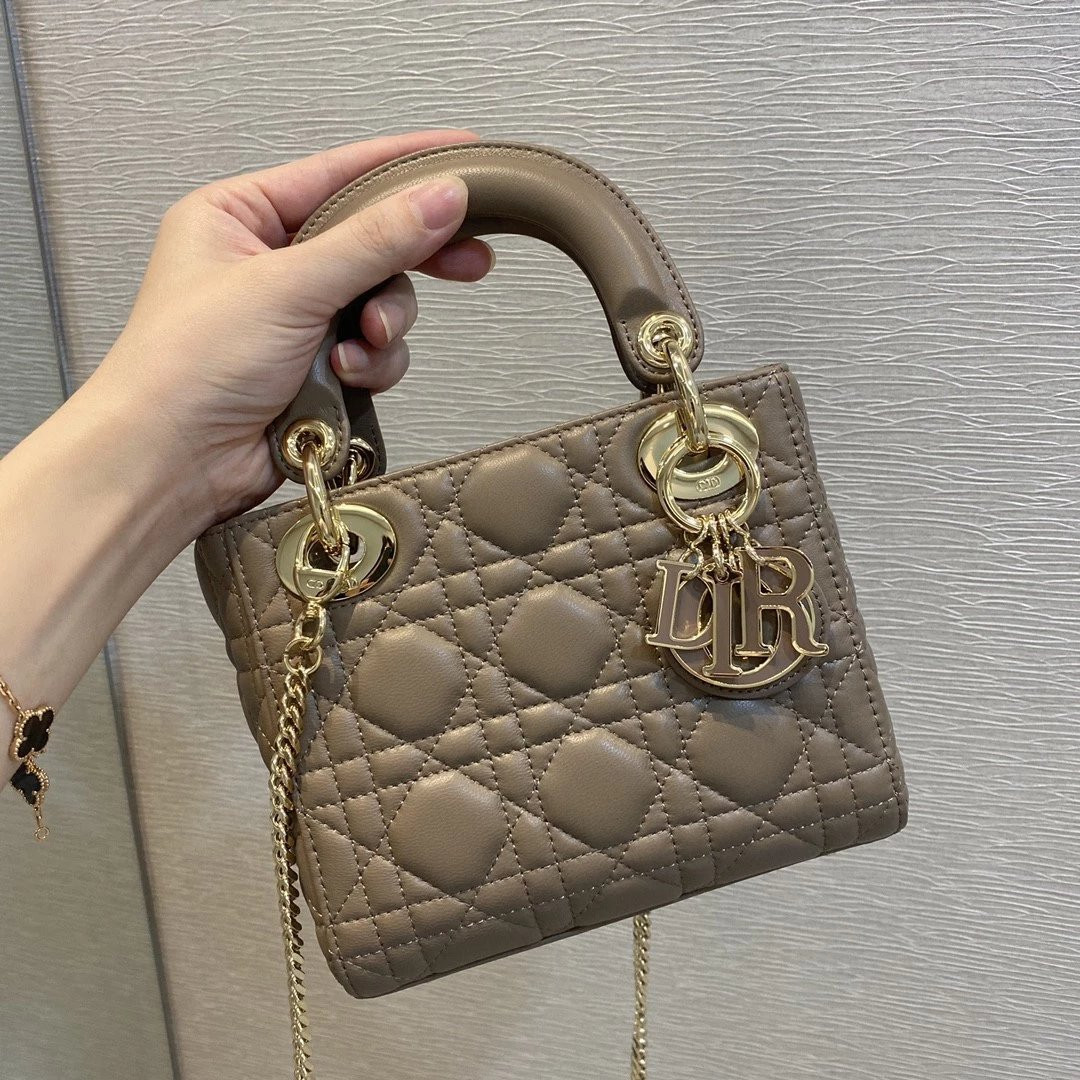 Alternative view of MINI LADY DIOR DIORAMOUR BAG 6.5 x 6 x 3 inches - Lady Dior Bags - Dior - Luxury Brands Bags