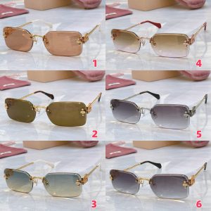 Alternative view of Miu Miu Glasses MU 166AV 62-19-143