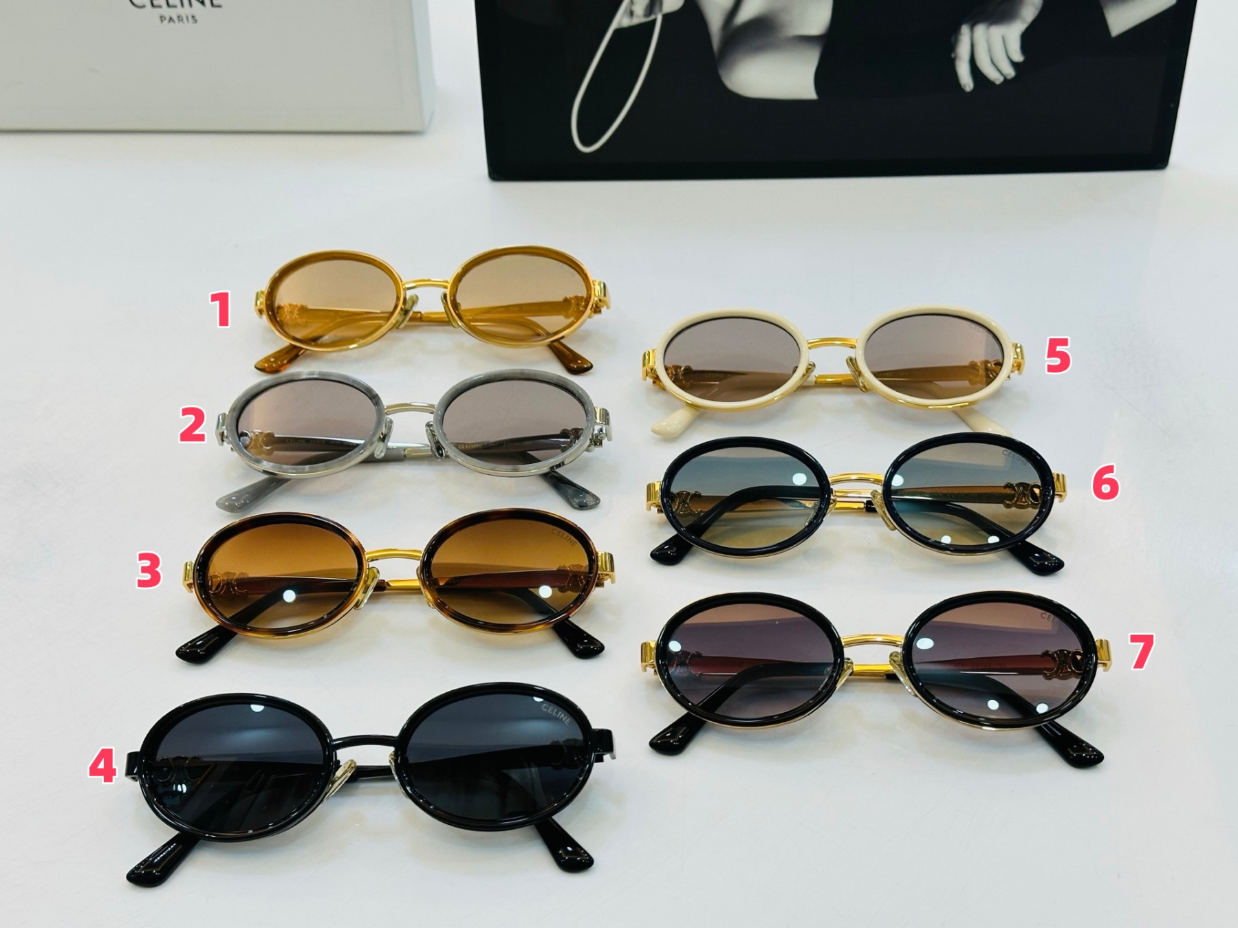 Celine Glasses CL42138U 52-22-143 - Image 2