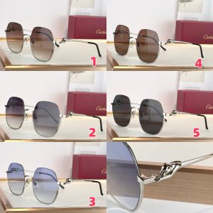 Alternative view of Cartier Glasses CT0267S 58-21-145