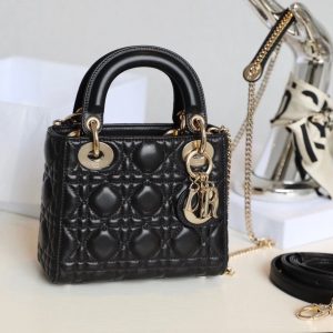 Mini Lady Dior Bag 17cm 6.5 x 6 x 3 inches - Lady Dior Bags - Dior - Luxury Brands Bags