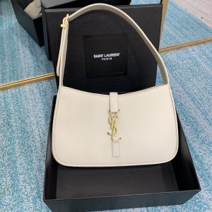 Alternative view of YSL LE 5 ¨¤ 7 IN SMOOTH LEATHER BLANC VINTAGE 23 X 16 X 6.5 CM