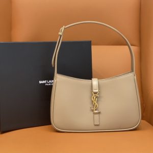 YSL LE 5 ¨¤ 7 IN SMOOTH LEATHER IVOIRE NATUREL 23 X 16 X 6.5 CM