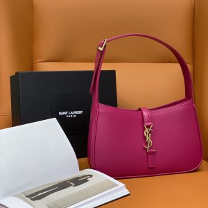 Alternative view of YSL LE 5 ¨¤ 7 IN SMOOTH LEATHER BLANC Pink 23 X 16 X 6.5 CM