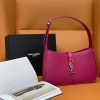 YSL LE 5 ¨¤ 7 IN SMOOTH LEATHER BLANC Pink 23 X 16 X 6.5 CM