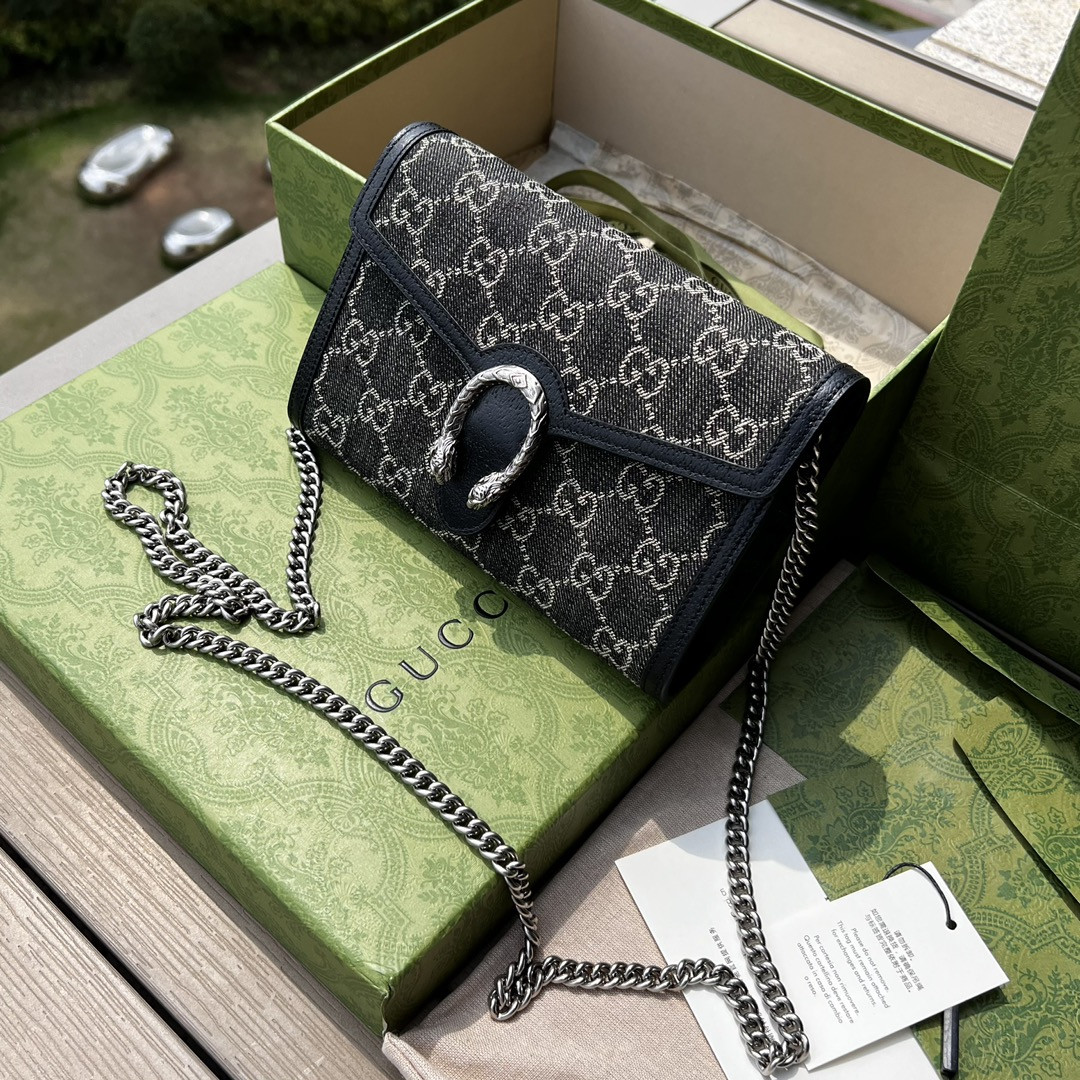 Alternative view of GUCCI DIONYSUS GG SUPREME MINI BAG 8"Wx5"Hx2.3"D