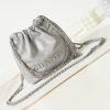 CHANEL 22 MINI HANDBAG Shiny Calfskin GREY 7.8 ¡Á 7.4 ¡Á 2.3 in