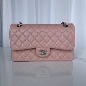 Alternative view of CHANEL CLASSIC FLAP 25CM CF PINK SILVER 6 × 9.9 × 2.5 in