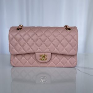 Alternative view of CHANEL CLASSIC FLAP 25CM CF PINK GOLD 6 × 9.9 × 2.5 in