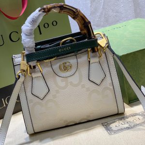Alternative view of GUCCI DIANA MINI TOTE BAG 20W x 16H x 10D CM