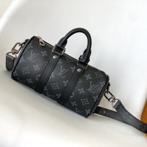 Louis Vuitton Keepall XS Monogram Eclipse Reverse Black M45947 21 x 12 x 9 CM