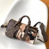 Louis Vuitton Keepall Bandouli¨¨re 25 M46701 9.8 x 5.9 x 4.3 inches