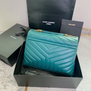 Alternative view of YSL LOULOU MEDIUM BAG IN Y-QUILTED LEATHER BAG 12.5 X 8.6 X 4.7 INCHES - Loulou Handbags - YSL - Luxury Brands Bags