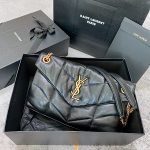 Alternative view of YSL PUFFER SMALL IN NAPPA LEATHER BLACK 11.4 X 6.6 X 4.3 INCHES