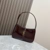 YSL LE 5 ¨¤ 7 IN PATENT LEATHER RED 9 X 6.3 X 2.5 INCHES