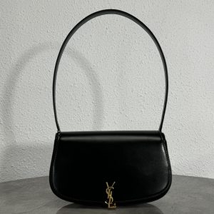 YSL MINI VOLTAIRE IN BOX SAINT LAURENT 8.3" X 4.3" X 1.8"