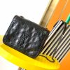YSL NIKI CHAIN WALLET IN SHINY LEATHER BLACK 19 x 15 x 6 CM