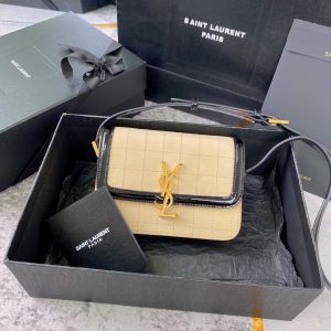 Alternative view of YSL SOLFERINO SMALL SATCHEL IN BOX SAINT LAURENT 7.4 X 5.1 X 1.9 INCHES