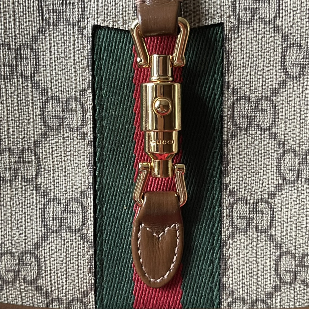 GUCCI JACKIE 1961 MINI SHOULDER BAG 7.5"W x 5.1"H x 1.2"D - Image 7