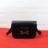 GUCCI HORSEBIT 1955 SHOULDER BAG BLACK 9.8"W x 7"H x 3.1"D