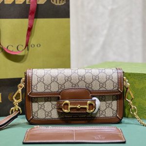 Alternative view of GUCCI HORSEBIT 1955 MINI BAG 8.5"W x 4.9"H x 1.2"D