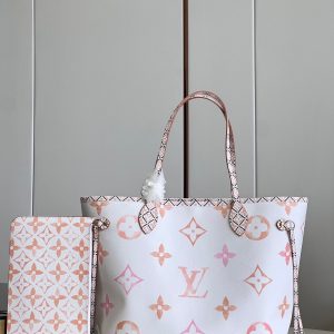 LV M22978 Neverfull MM 12.6 x 11.4 x 6.7 inches Without Box