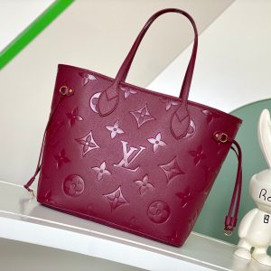 LV M46599 Neverfull MM 12.6 x 11.4 x 6.7 inches Without Box