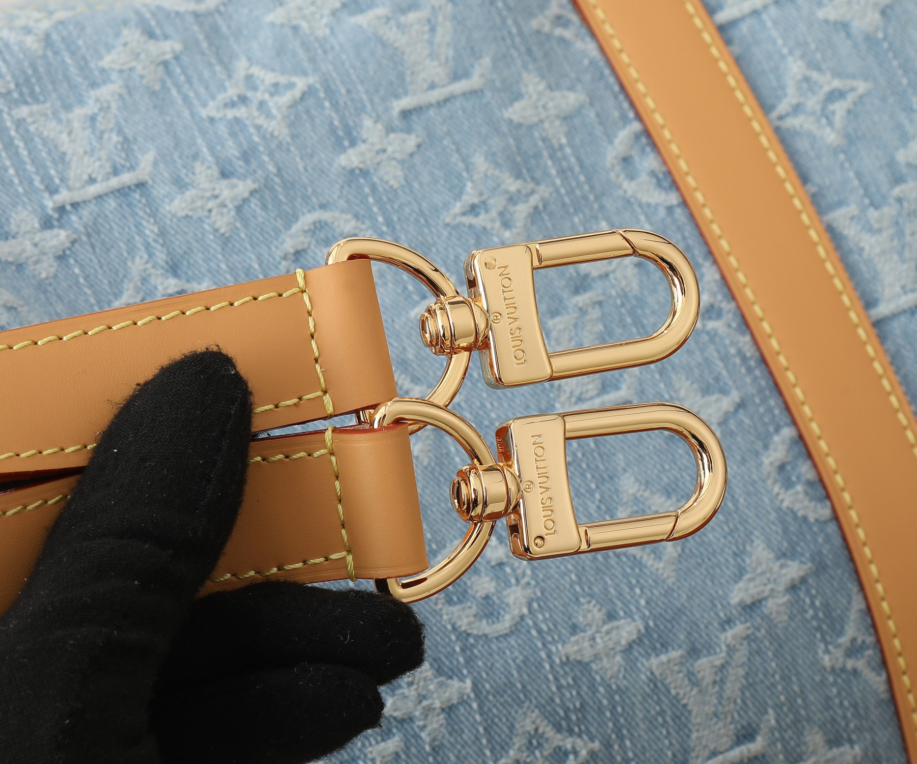 LV Keepall Bandouli¨¨re 45 M25334 17.7 x 10.6 x 7.9 inches - Image 14