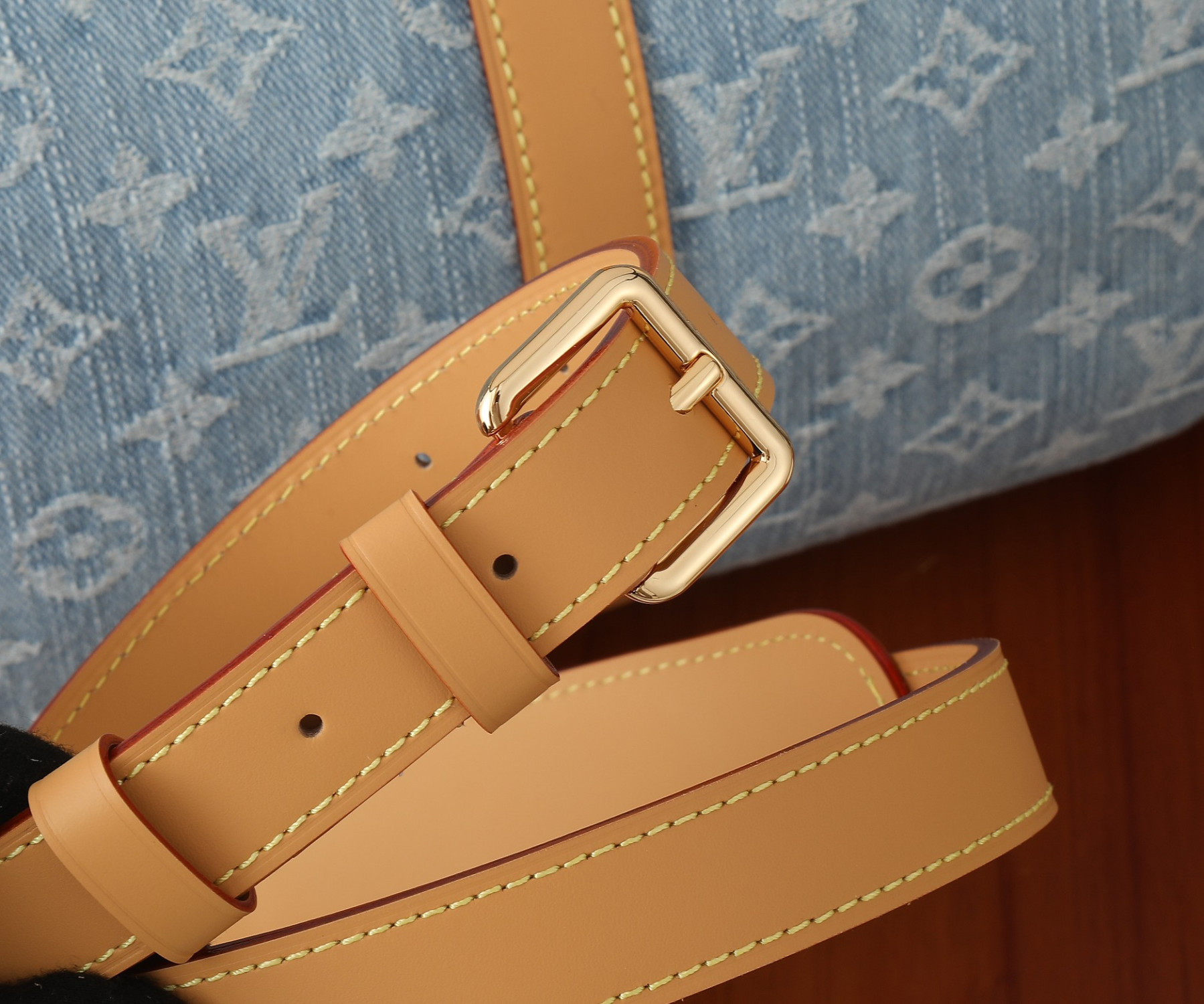 LV Keepall Bandouli¨¨re 45 M25334 17.7 x 10.6 x 7.9 inches - Image 8