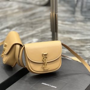 Alternative view of YSL KAIA SMALL SATCHEL IN SMOOTH LEATHER 15x14x4.5cm