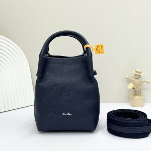 Alternative view of Loro Piana Micro Bale bag Grained Calfskin 16x13x13cm