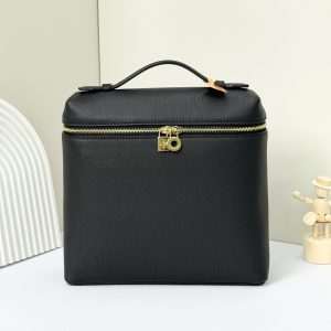 Alternative view of Loro Piana Extra Pocket backpack L23.5 Grained Calfskin 23 x 21 x 8 cm