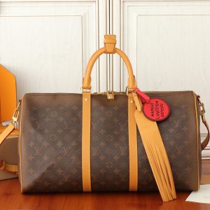 Alternative view of LV Keepall Bandouli¨¨re 50 24SS Marque L.Vuitton D¨¦pos¨¦e M11541 50x29x23CM