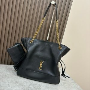 Alternative view of YSL JAMIE 4.3 LARGE POCHON in lambskin 27x34x3cm