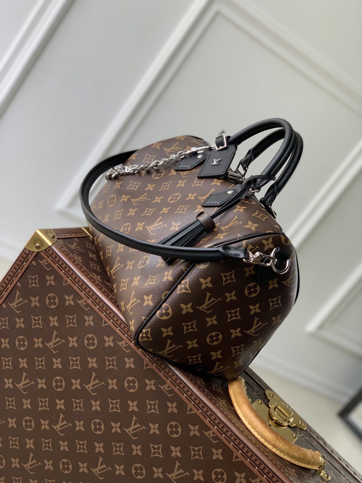 LV Speedy Soft 30 Dark M12243 21 x 17 x 30 cm - Image 3