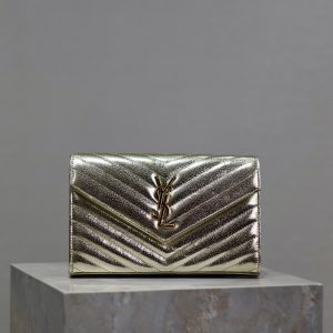 YSL Cassandra Monogram Classic Chain Wallet 22.5 x 14 x 4cm