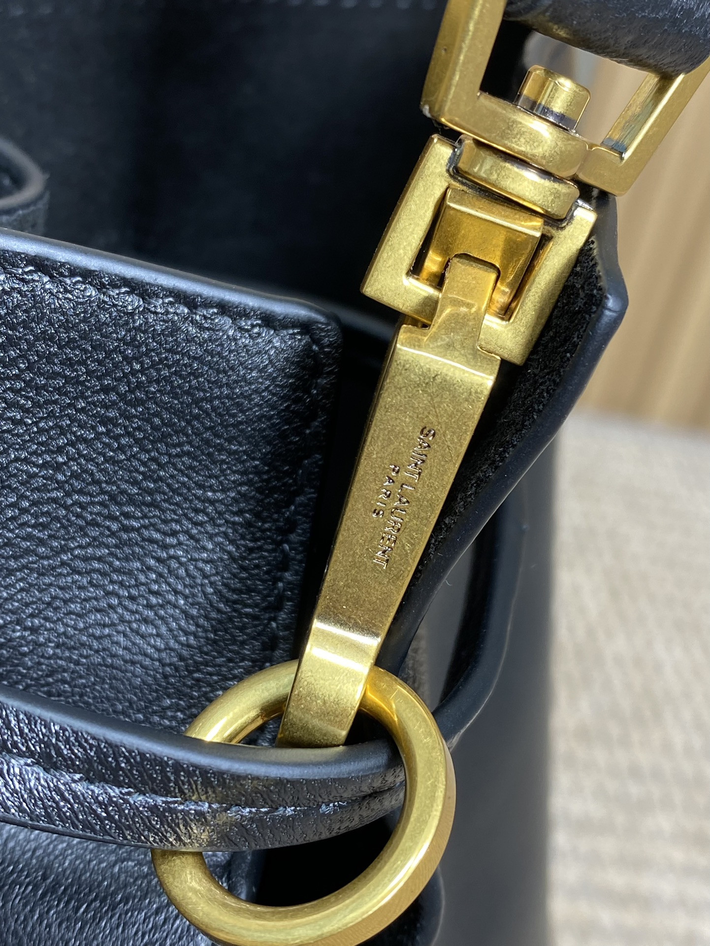 YSL PARIS VII pochon in lambskin 24X30X12cm - Image 7