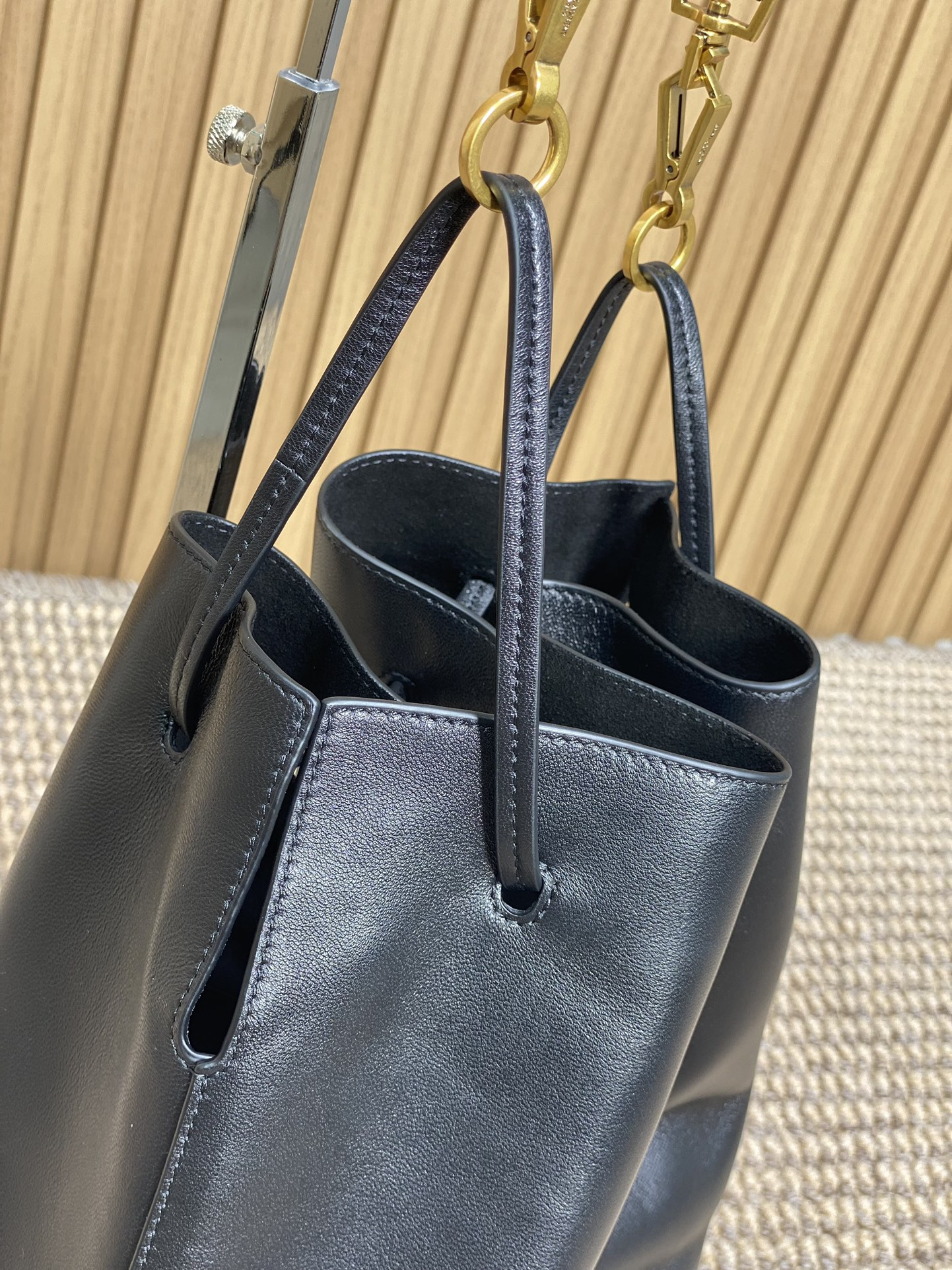 YSL PARIS VII pochon in lambskin 24X30X12cm - Image 8