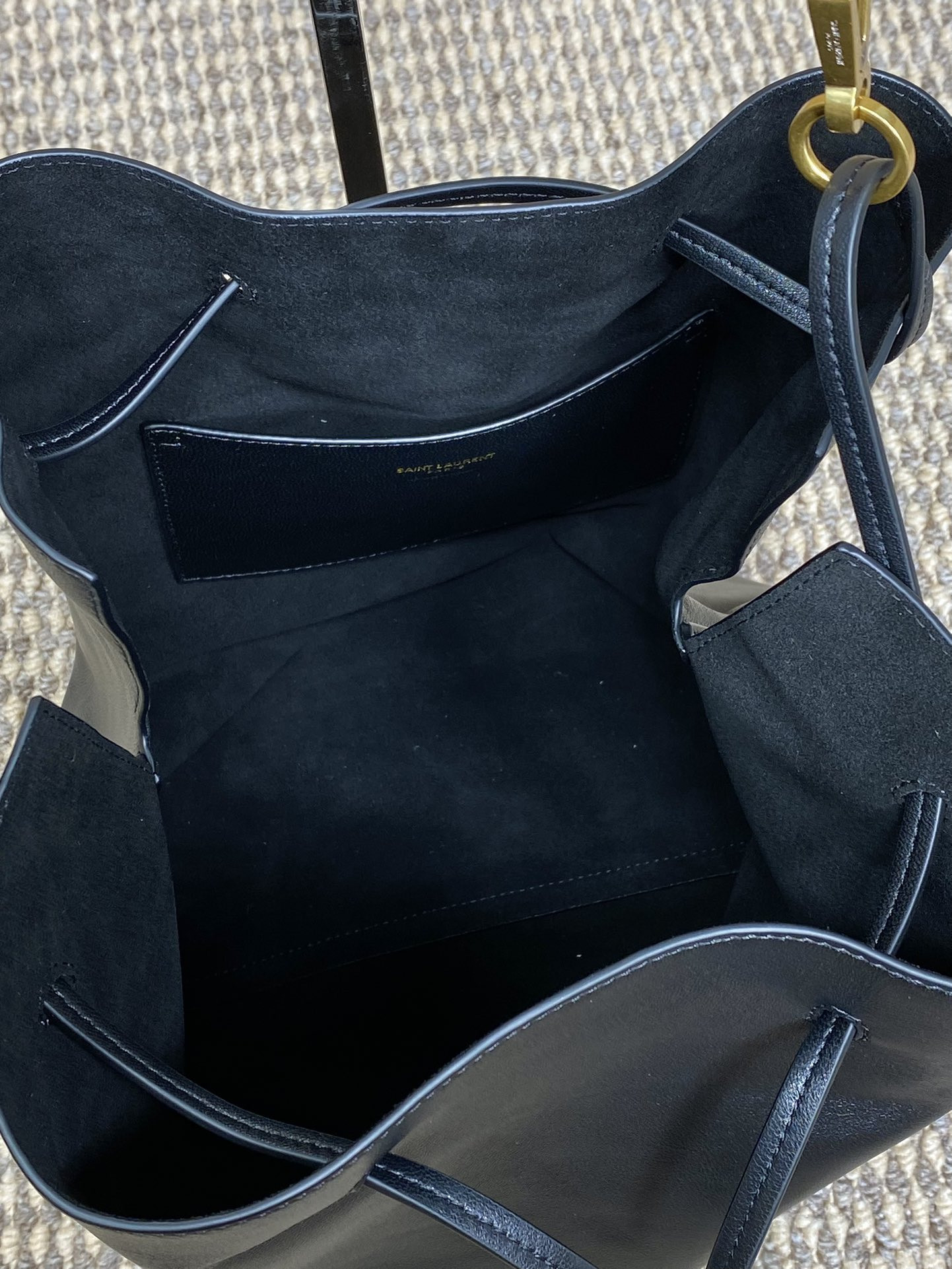 YSL PARIS VII pochon in lambskin 24X30X12cm - Image 9